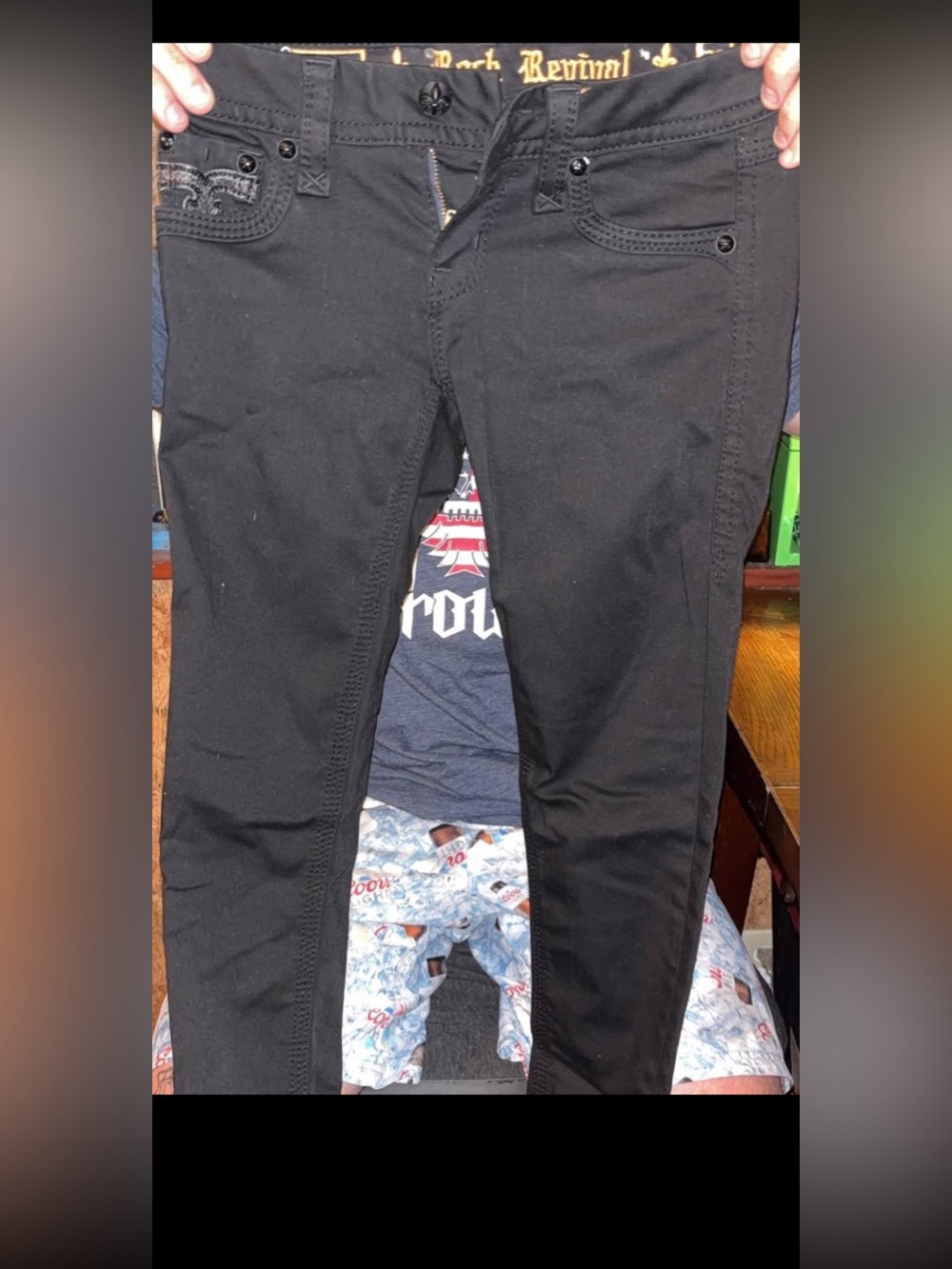 Rock Revival women’s Black Slim Jeans